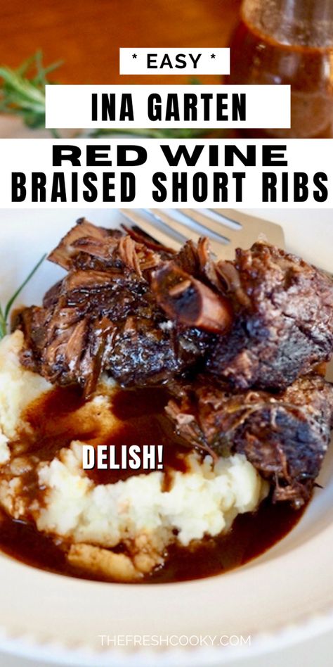 Bone In Beef Chuck Short Rib Recipes, Italian Short Ribs, Oven Braised Short Ribs, Beef Short Rib Recipes Oven, Beef Short Ribs Oven, Best Short Rib Recipe, Short Ribs In Oven, Short Rib Recipes Oven, Pork Short Ribs