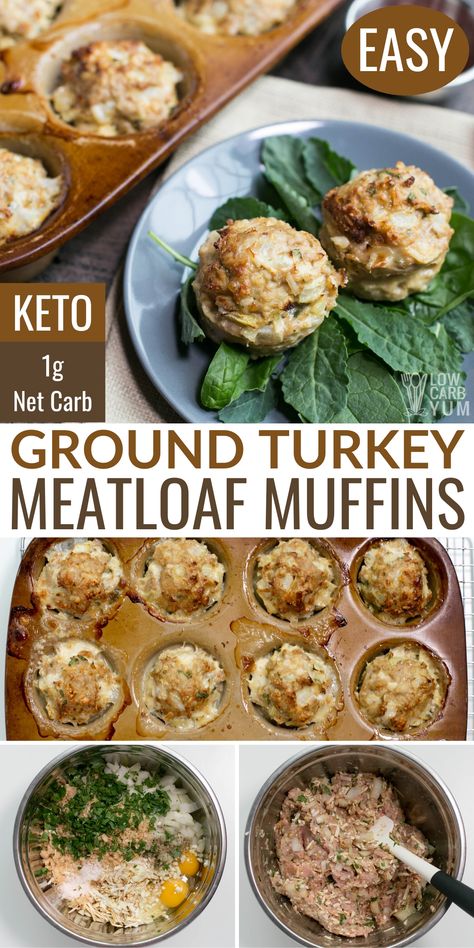 Turkey Meatloaf Healthy Low Carb, Turkey Meatloaf Low Carb, Keto Turkey Meatloaf Recipes, Ground Turkey Recipes Keto Low Carb, Keto Ground Turkey Meatloaf, Turkey Muffin Meatloaf, Bariatric Ground Turkey Recipes, Turkey Meatloaf No Egg, Easy Healthy Turkey Recipes