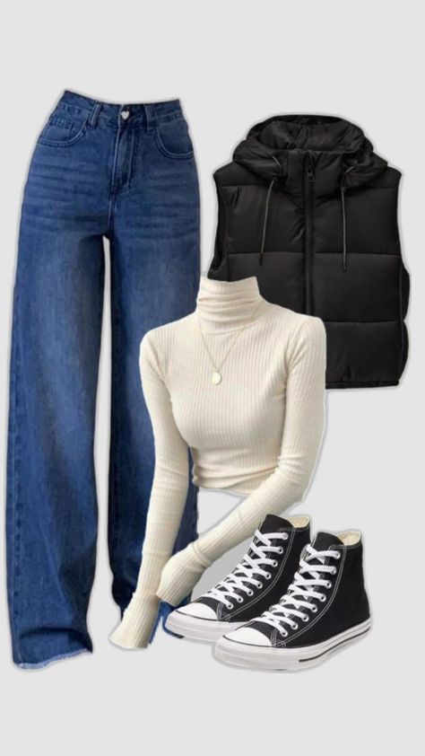 College Outfit, Casual College Outfits, Winter Fashion Outfits Casual, Trendy Outfits For Teens, Everyday Fashion Outfits, Casual Day Outfits, Quick Outfits, Easy Trendy Outfits, Simple Trendy Outfits