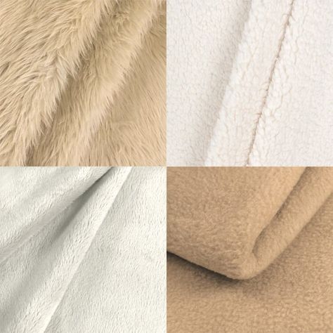 Are your fuzzy fabrics getting matted? Keep your apparel looking fresh and new! Here are some easy care tips for Faux Fur, Sherpa, Fleece and Minky.