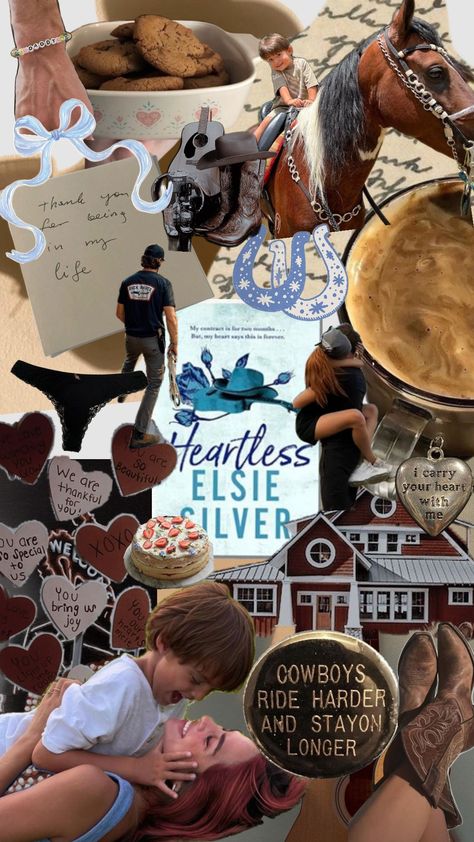 Heartless by Elsie Silver #heartlessbook #elsiesilver #chestnutsprings #books #cadeeaton #willagrant #cowboy Heartless By Elsie Silver, Elsie Silver Aesthetic, Heartless Book, Cowboy Books, Elsie Silver, Silver Aesthetic, Spring Books, Collage Book, Book Wallpaper