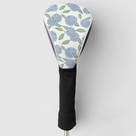 Dress up your golf game with hydrangeas! Cute Golf Accessories, Golf Barbie, Golf Pics, Golf Fits, Cute Golf, Club Culture, Golf Girl, Outfit Links, Driver Covers