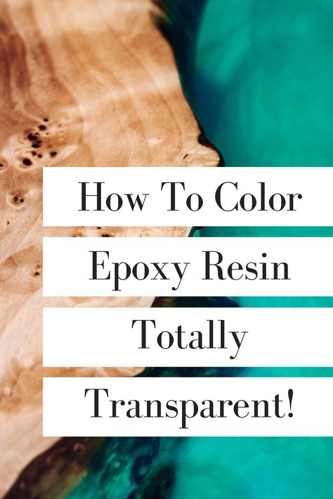 In this article, we go over how you are able to color epoxy resin transparent with ease. Although most people focus on coloured resin dye, it can be hard to find a transparent dye that sets well. How To Color Epoxy Resin, How To Color Resin With Acrylic Paint, How To Color Resin, Coloring Resin With Acrylic Paint, Resin Coloring Techniques, How To Mix Epoxy Resin With Color, Resin Transparencies, Resin Hacks, Coloring Resin