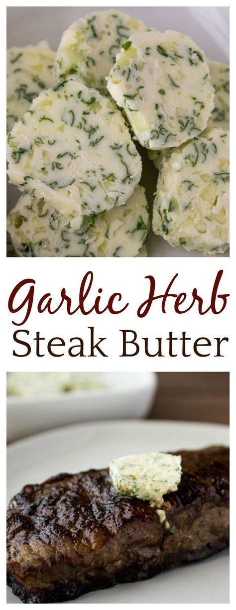 Garlic Herb Steak, Cheeseburger Meatballs, Steak Butter Recipe, Bbq Keto, Herbed Butter, Flavored Butter Recipes, Butter Recipes Homemade, Seared Salmon Recipes, Homemade Garlic Butter