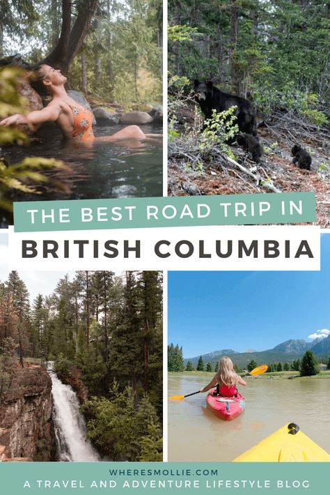 Road Trip Canada, British Columbia Road Trip, British Columbia Travel, Best Road Trips, Columbia Road, Canada Travel Guide, Adventure Lifestyle, Canada Road Trip, Beautiful Travel Destinations