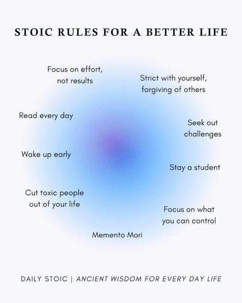 Daily Stoic, Stoicism Quotes, Make Your Life Better, Stoic Quotes, Life Rules, Word Design, Philosophy Quotes, Self Motivation, Life Advice