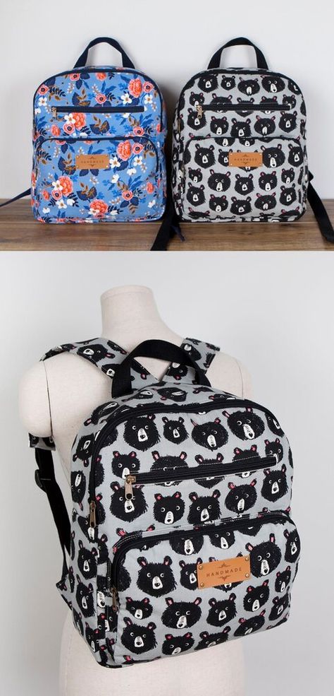 Backpack sewing pattern