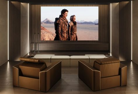 Vismara Design at Salone del Mobile Milano Hometheatre Furniture, Cinema Lounge, Sala Cinema, Cinema Idea, Cinema Chairs, Home Theater Room Design, Theater Room Design, Home Cinema Seating, Cinema Seats