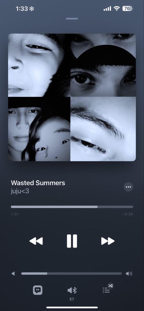 #juju<3 #songs #musicaesthetic #blueaesthetic #songaesthetic #wastedsummers #jujuWastedSummers Wasted Summers Song, Wasted Summer Juju, Songs That Scream Summer, Jazzy Core, Cruel Summer Lyrics Video, Cruel Summer Lyric Video, Love This Song, All Songs, Music Aesthetic