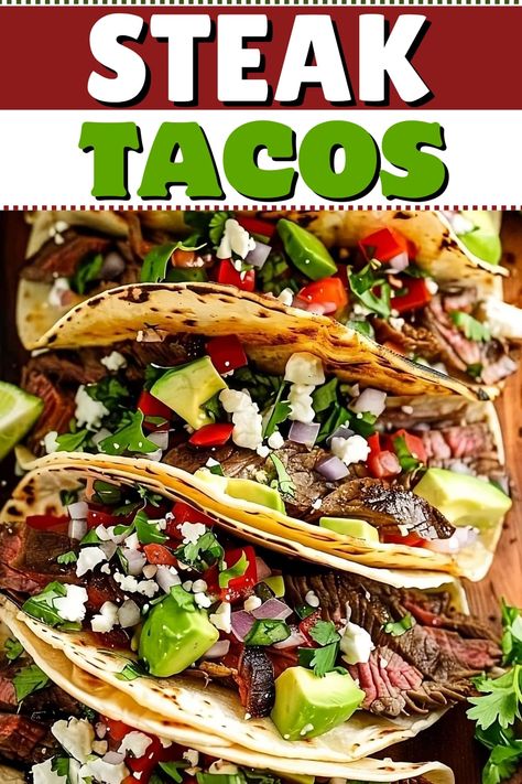 Keto Steak Tacos, Steak Tacos On Blackstone, Cubed Steak Tacos, Steak Soft Tacos Recipes, Leftover Steak Tacos Recipes, Leftover Steak Tacos, Street Tacos Steak Marinade, Blackstone Steak Tacos, Ribeye Steak Tacos Recipes