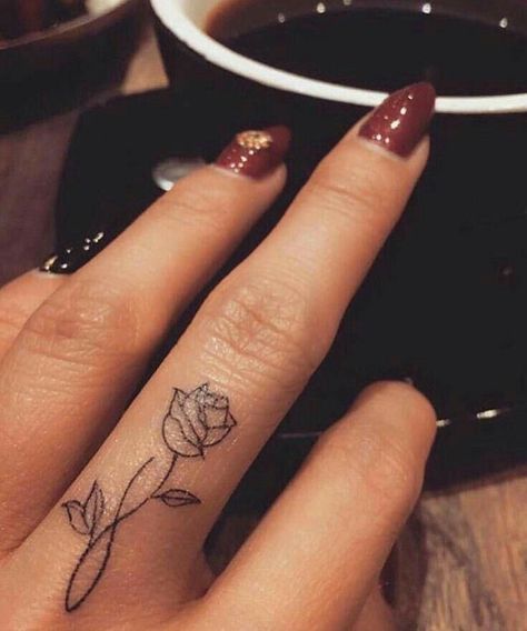 Whole Hand Tattoos For Women, Small Hand Tattoos For Women, Hand Rose Tattoo, Professional Tattoo Kits, Orca Tattoo, Finger Tattoo For Women, Finger Tats, Small Rose Tattoo, Hamsa Tattoo