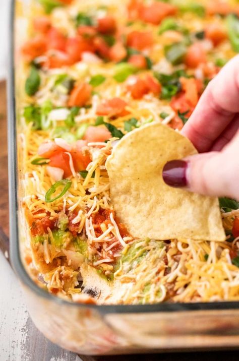 Mexican Dip Appetizers, Mexican Seven Layer Dip Recipes, Mexican Dip Cold, Seven Layer Taco Dip Recipes, 5 Layer Dip Mexican Easy, Seven Layer Mexican Dip Recipe, Layered Salsa Dip, 5layer Mexican Dip, Layer Nacho Dip