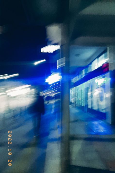 a walk through a blue city lights Blue Hour City Aesthetic, Blue Detective Aesthetic, Light Blue City Aesthetic, Blue Lighting Aesthetic, City Blue Aesthetic, Blue Lights Aesthetic, Blue Photography Aesthetic, Blue City Aesthetic, Blue City Lights