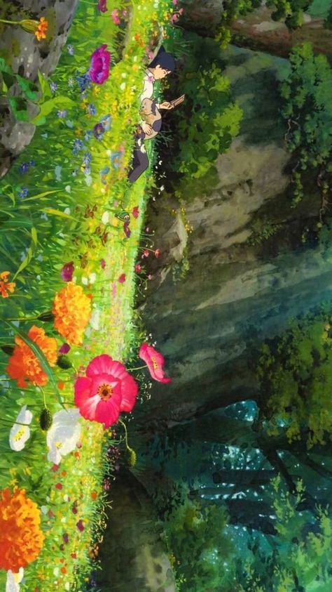 Arrietty Wallpaper, The Secret World Of Arrietty, Secret World Of Arrietty, Studio Ghibli Background, Cocoppa Wallpaper, Ghibli Artwork, Desktop Wallpaper Art, The Secret World, Studio Ghibli Movies