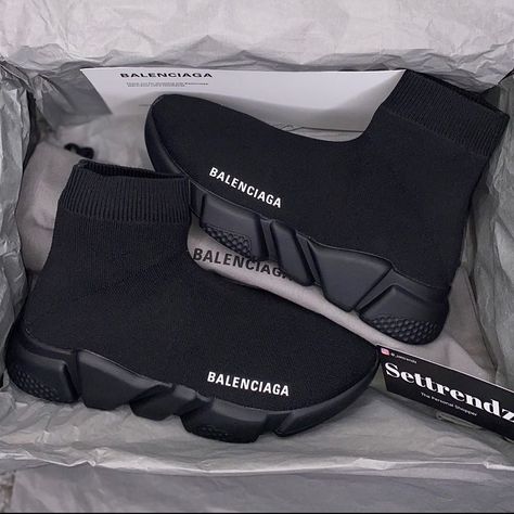 LUXURY PERSONAL SHOPPER (@_settrendz) posted on Instagram: “#BALENCIAGA ➖Balenciaga Speed Black Sneaker😍 ➖Male & Female size available now to order👟 ➖Cheaper than retail 🛍 ➖Instalment payments…” • Aug 14, 2020 at 7:02pm UTC Balenciaga Speed Trainers, Balenciaga Speed Trainer, Balenciaga Speed, Balenciaga Shoes, Seminyak, Latest Sneakers, Trainer Sneakers, Puma Fierce Sneaker, Best Sneakers