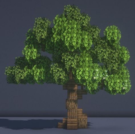 Minecraft Big Custom Trees, Cool Ideas To Build In Minecraft, Minecraft Tree Building, Minecraft Custom Swamp Tree, Llama Carpets Minecraft, Cute Tree Minecraft, Minecraft Custome Trees, Enchanting Tree Minecraft, Tree Builds Minecraft