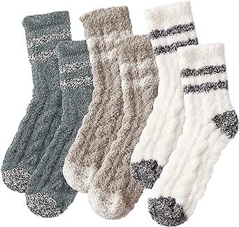 Pleneal Fuzzy Socks for Women - Fluffy Socks Women, Slipper Socks for Women, Thick Super Warm Fluffy Socks Cozy Socks Fuzzy Socks Aesthetic, Sleeping Socks, Matching Socks, Bed Socks, Fluffy Socks, Fuzzy Socks, Perfect 10, Cute Christmas Gifts, Cozy Socks