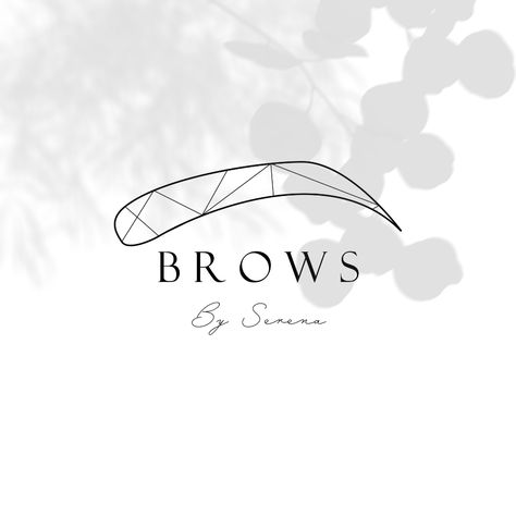 Eyebrow Logo Design Ideas, Microblading Eyebrows Logo, Phibrows Logo, Phibrows Logo Design, Brows Logo Design, Brow Logo Design, Eyebrows Logo, Eyebrow Logo, Brow Artist Logo