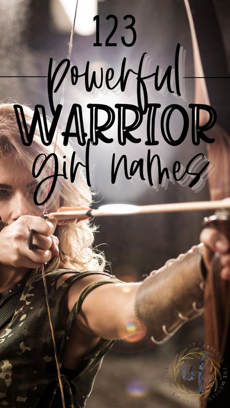 Want to give your princess warrior a powerful and strong name? This list of warrior names have fierce meanings that might be perfect for your new baby. Warrior Girl Names, Names That Mean Warrior, Girl Book Characters, Powerful Girl Names, Good Girl Names, Strong Girl Names, Italian Girl Names, Girly Name, Strong Baby Girl Names