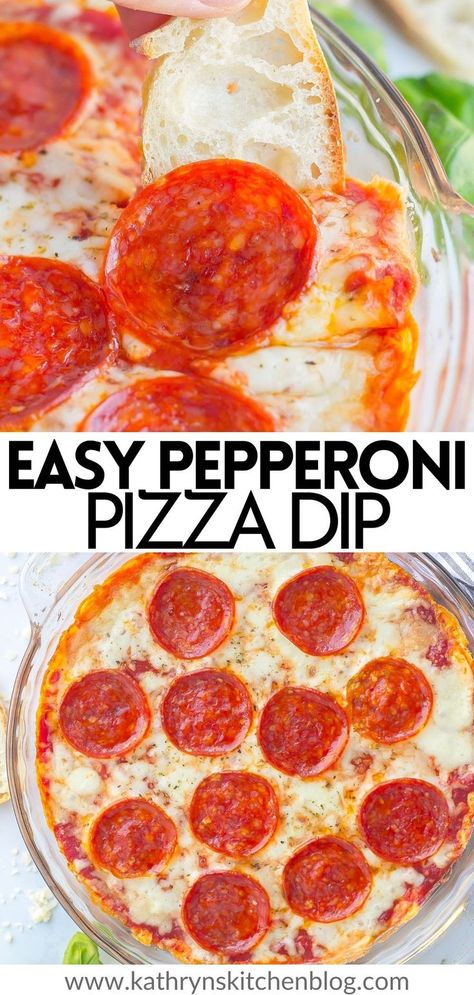 Easy Pepperoni Pizza, Pepperoni Dip, Pizza Dip Recipes, Pepperoni Pizza Dip, Pizza Dip, Pizza Roll, Pizza Flavors, Dip Recipes Easy, Super Bowl Food