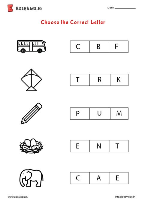 Circle the Correct Alphabet worksheet Circle The Correct Letter Worksheet, Worksheet For Nursery Class, Lkg Worksheets, Free Printable Alphabet Worksheets, Preschool Activities Printable, Letter Worksheets For Preschool, Printable Alphabet Worksheets, Fun Worksheets For Kids, Kindergarten Phonics Worksheets