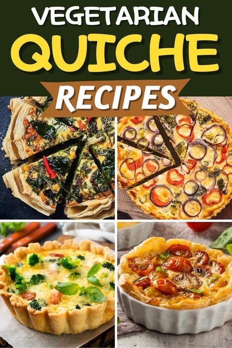 Vegetarian Quiche Recipes Vegetarian Quiche Recipes Easy, Meatless Quiche Recipes, Tortilla Quiche Recipe, Veg Quiche Recipes, Easy Veggie Quiche, Quiche Recipes Vegetable, Best Vegetarian Quiche, Breakfast Quiche Vegetarian, Quiche Recipes Vegetarian