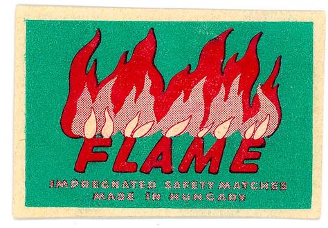 Vintage Flame Illustration, Flames Graphic Design, Music Box Illustration, Fire Illustration Design, Matches Illustration, Fire Graphic Design, Match Box Design, Match Box Art, Match Illustration