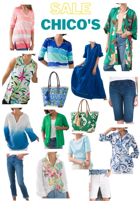 Fashion over 50: Chico's Semi-Annual Sale - Southern Hospitality Chicos Fashion, Semi Annual Sale, Over 50, Color Combinations For Clothes, Stylish Fashion, Fashion Over 50, Summer Casual, Color Combinations, 50 %