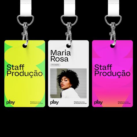 ffxpwa6xwaiya8s Event Badge Design, Identity Card Design, Event Badges, Employees Card, Event Id, Member Card, Conference Design, Id Design, Visual Identity Design