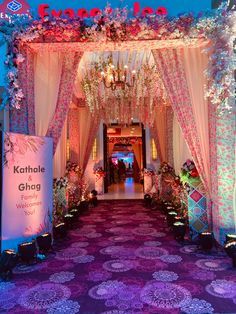 Marriage Entry Decoration, Lawn Reception Decor, Wedding Hall Entrance Decorations Indian, Marriage Hall Entrance Decoration, Indian Wedding Gate Decoration Entrance, Entry Gate Decoration Wedding Outdoor, Reception Gate Decoration, Bride Entry Decoration, Indian Wedding Entry Decor