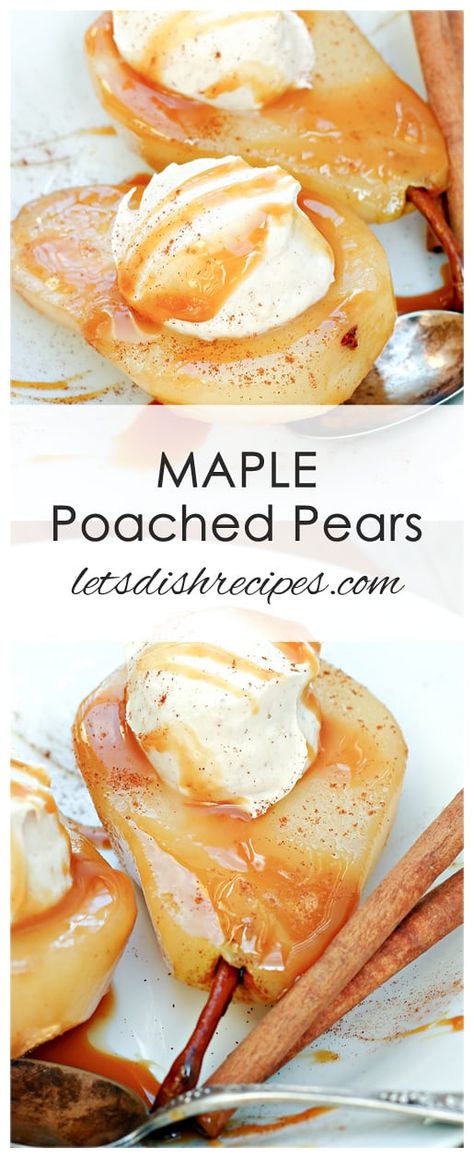 Pear Mascarpone Tart, Poach Pears Recipe, Poached Pear Recipes, Honey Poached Pears, How To Poach Pears, Poached Fruit Desserts, Poached Pear Dessert Recipes, Poached Apples Desserts, Winter Pear Recipes