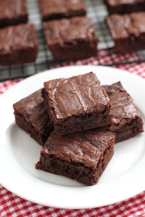 Brownies Decorados, Fudgy Brownie, Best Brownies, Brownie Recipe, Brownie Cake, Fudgy Brownies, 21 Day Fix, Chocolate Brownies, Brownie Recipes