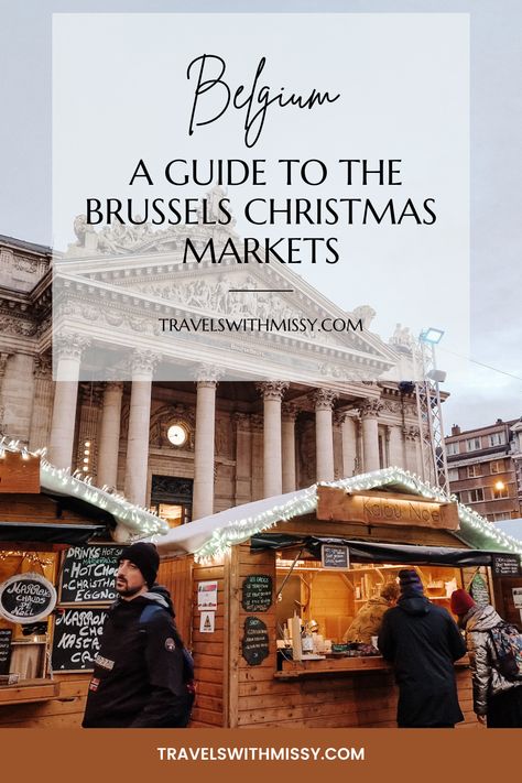 Experience the enchantment of Brussels Christmas Markets! Wander through the festive Grand Place adorned with dazzling decorations, enjoy a ride on the Ferris wheel, savor delicious Belgian food, and witness the mesmerizing lightshow. Embrace the magic of the holiday season in Brussels. brussels christmas market | christmas market in brussels | christmas market outfit | christmas markets in brussels | Markets Outfit, Winter Trip Packing List, Brussels Christmas, European Christmas Markets, Strasbourg Christmas, Europe Christmas, Christmas Markets Germany, Vienna Christmas, Germany Christmas