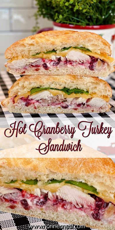 Turkey Goat Cheese Sandwich, Turkey Havarti Sandwich, Cranberry Sauce Sandwich, Hot Turkey Sandwich, Cranberry Turkey Sandwich, Turkey Sandwich Thanksgiving, Ciabatta Sandwich, Christmas Sandwiches, Hot Turkey Sandwiches