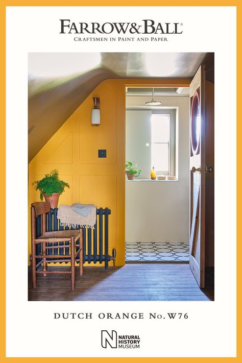 New Farrow & Ball Colors 2020 Inspired By Nature | Laurel Home Simple Panelling, Iron Radiator, Bold Bedroom, Small Pleasures, Orange Rooms, Colour Collection, Living Room Orange, Bedroom Orange, Farrow And Ball Paint