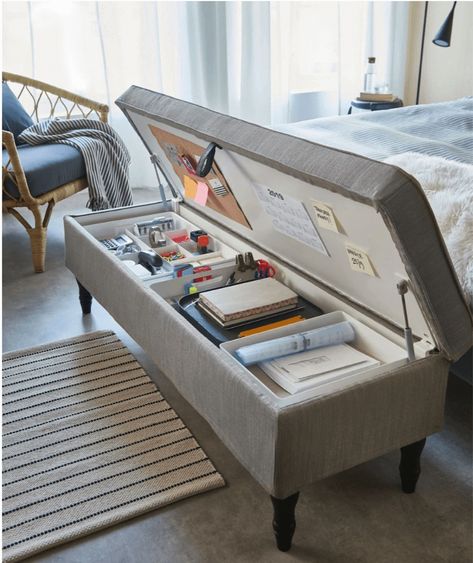 Stocksund Bench, Design Ložnic, Home Office Storage, Room Inspiration Bedroom, Room Ideas Bedroom, Home Room Design, Homecoming Hairstyles, Furniture For Small Spaces, Room Decor Bedroom