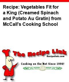 Recipe: Vegetables Fit for a King (Creamed Spinach and Potato Au Gratin) from McCall's Cooking School - Recipelink.com Sweet Potato Casserole With Pineapple, Memphis Dry Rub, Dry Rub For Ribs, Watermelon Carving, 38 Super, Ranch Dip, New Fruit, Baby Back Ribs, Dry Rub