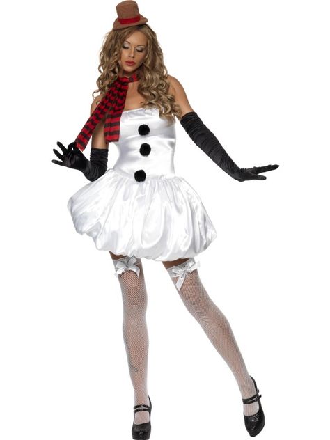 Mother Daughter Halloween Costumes, Xmas Fancy Dress, Halloween Fiesta, Snowman Costume, Winter Costume, Christmas Fancy Dress, Winter Party, Christmas Costumes, Christmas Fashion