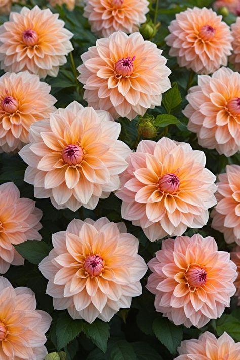 Explore a stunning collection of must-grow dahlia varieties for hot climates. Whether you're searching for bold garden colors or just love the beauty of different types of dahlia flowers, these top picks won't disappoint. Discover the best dahlia varieties to add vibrant flair to your garden this season. Different Flowers Types, Flower Color Combinations, Crysantenum Flower, Daliah Flower, Delilah Flower, All Types Of Flowers, Dalia Flower, Dahlias Flower, Dahlia Flower Arrangements