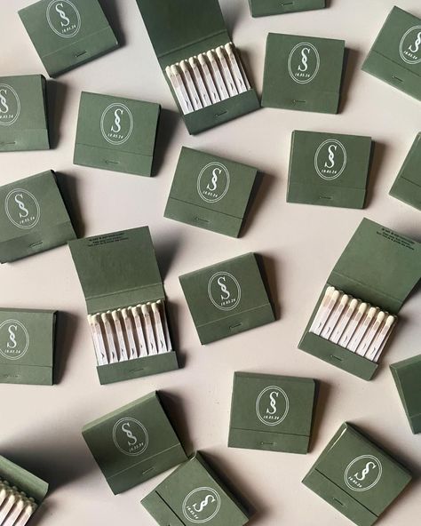 Matches are one of my favorite trends to come back again, a little reminder of your special day for your guests to take with them; plus they’ll look cute on your coffee table after the wedding ✨ . . . #weddinginspiration #weddingfavors #customwedding #bespokewedding #weddinginspo #stationeryaddict #matchbook #cincywedding #ohiobride #cincinnatiwedding #2025bride #wedding Party Favors Wedding Reception Ideas, Wedding Favor Matches, Wedding Match Books, Matches Wedding Favors, Wedding Matchbooks, Matchbooks Wedding, Wedding Matches Favors, Custom Matchbooks, After The Wedding