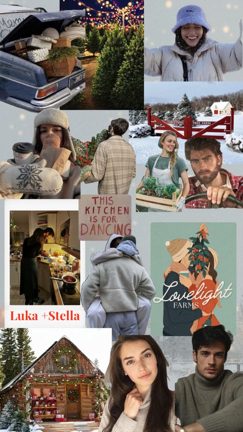 Lovelight Farms ❄️ Book by B. K. Borison Bk Borison Books, Lovelight Farms Book Aesthetic, Love Light Farms Aesthetic, Love Light Farms Book, Lovelight Farms Aesthetic, Lovelight Farms, Books Edits, Holiday Romance Books, Book Couples