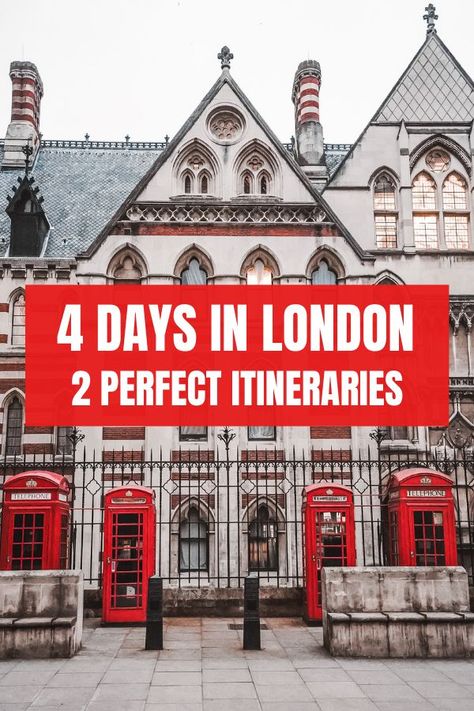 Best things to see in London in 4 days London 5 Day Itinerary, 5 Days In London Itinerary, 3 Day Itinerary London, Things To See In London, London Three Day Itinerary, What To See In London, 4 Days In London, 24 Hours In London, Edinburgh Hotels