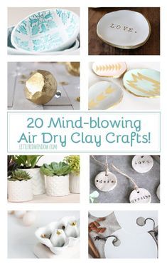 Dry Clay Crafts, Air Dry Clay Crafts, Clay Crafts For Kids, Homemade Clay, Ard Buffet, Diy Air Dry Clay, Air Dry Clay Projects, Clay Crafts Air Dry, Clay Bowl