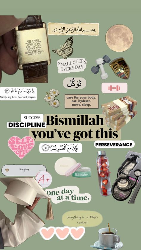 Motivational Wallpaper Iphone, Motivation Study, Alhumdulillah Quotes, Med School Motivation, Islamic Wallpaper Iphone, Study Quotes, Vision Board Manifestation, Motivational Wallpaper, Muslim Lifestyle