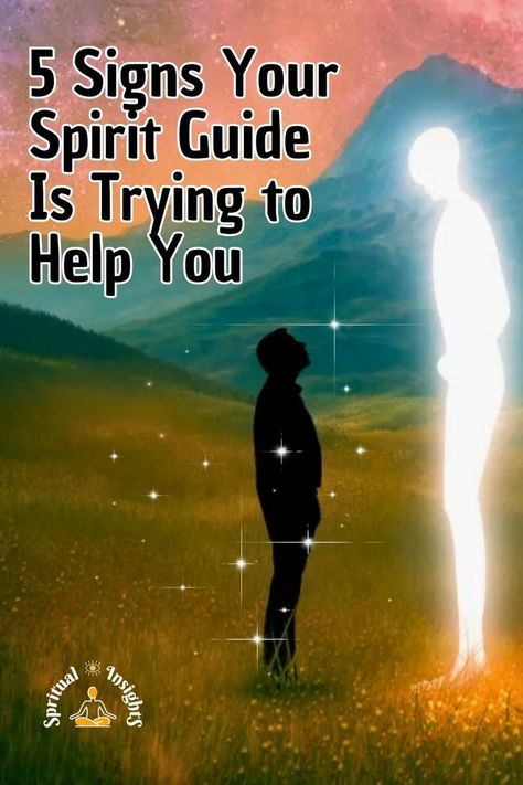 5 Signs Your Spirit Guide Is Trying to Help You Spirit Guide Signs, There Are No Coincidences, No Coincidences, Spirit Guide Messages, Spirit Guides Meditation, Empath Traits, Psychic Development Learning, Spiritual Angels, Angel Spirit