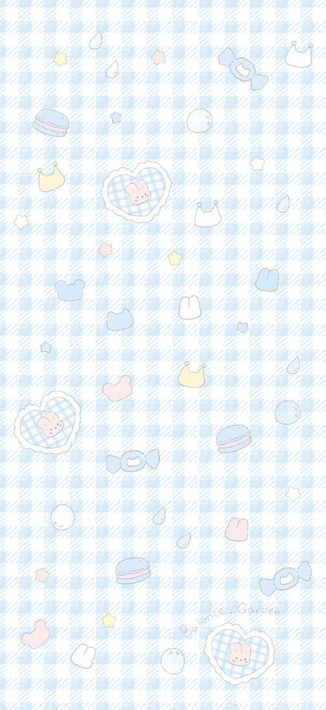 Light Blue Checkered Wallpaper, Blue Kawaii Wallpaper, Blue Lockscreen Wallpaper, Blue Wallpaper Pattern, Blue Plaid Wallpaper, Pastel Blue Wallpaper, Pastel Blue Aesthetic, Candy Background, Pink Wallpaper Ipad