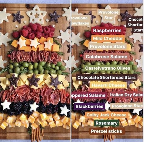 Christmas Cheese Boards, Lunch At Home, Charcuterie Ideas, Christmas Salad, Christmas Cheese, Lights For Christmas, Easy Lunch Ideas, Christmas Recipes Appetizers, Holiday Party Foods