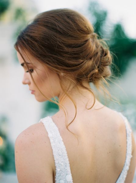 Preciosos recogidos y chongos para novia 2017: ¡Sé la más elegante! Image: 10 Romantic Bridal Updos, Prom Hairstyles For Short Hair, Peinados Recogidos, Bridal Updo, Penteado Cabelo Curto, Wedding Updo, Wedding Hair And Makeup, Bride Hairstyles, Hair Dos