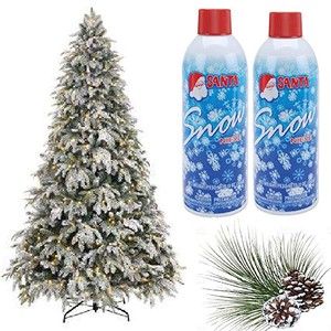 Tree Flocking, Christmas Tree Spray, Snow Spray, Crafts Winter, Snow Decorations, Instant Snow, Artificial Snow, Snow Flock, Flocked Trees