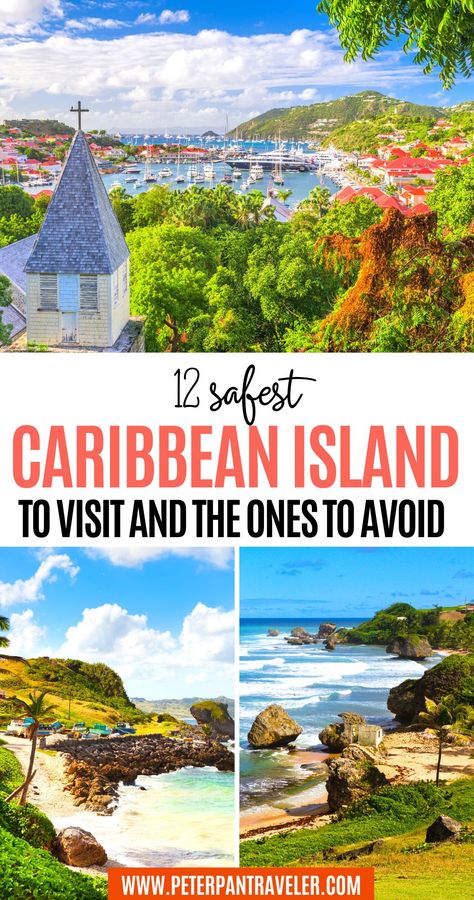 12 Safest Caribbean Island to Visit and the ones to Avoid Best Caribbean Islands For Families, Guadalupe Island Caribbean, "caymen Islands", Caribbean Island Hopping, Best Carribean Vacation All Inclusive, Caribbean Travel Destinations, Best Islands To Visit In Caribbean, Best Caribbean Islands To Visit, Carribean Islands To Visit